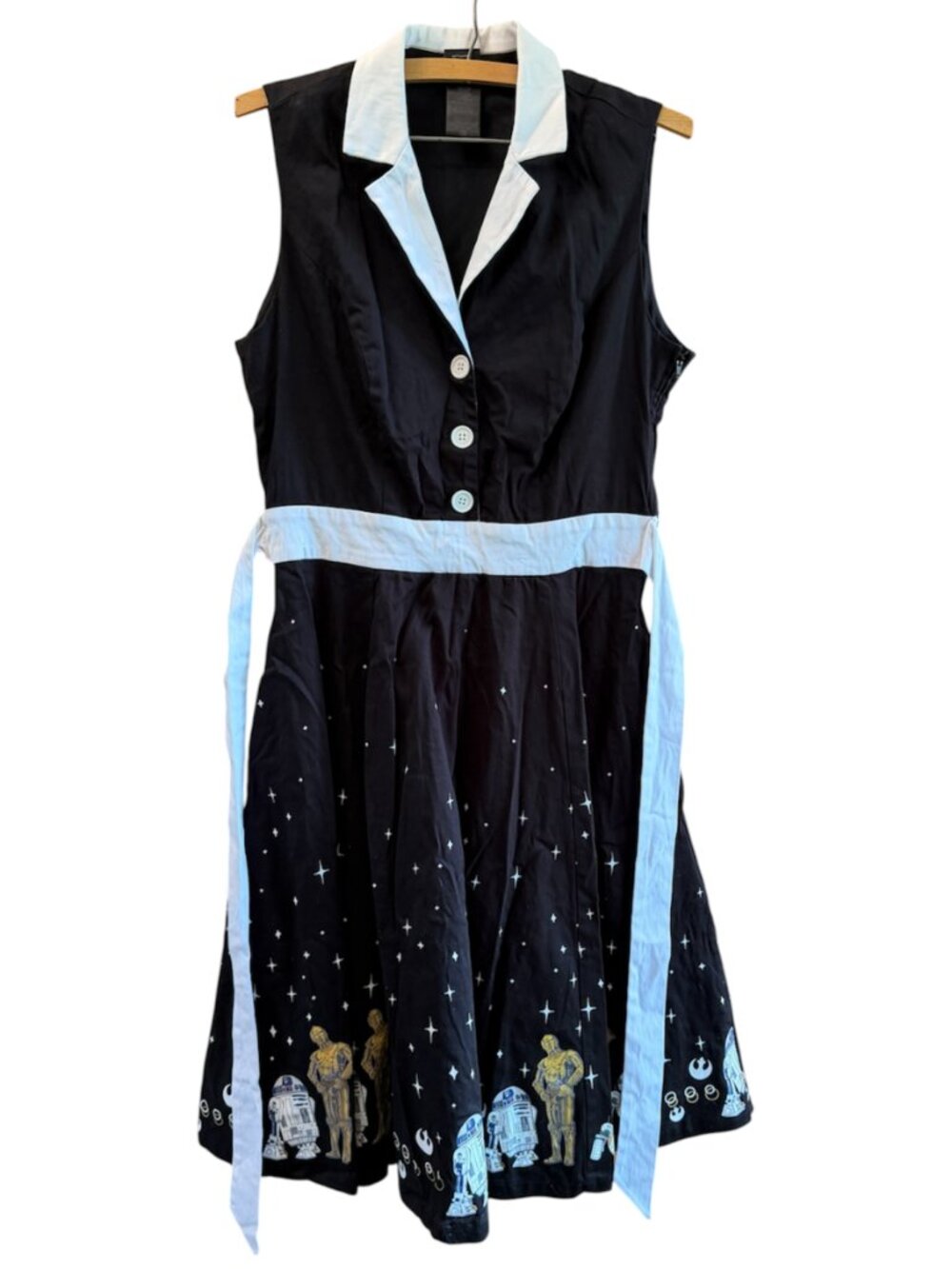 🌟 Her Universe Star Wars Droid Retro Rockabilly 50s Style Dress - Large - Picture 2 of 8